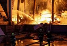 Пожарные сбились с ног. В Киеве рухнул завод по производству ракет