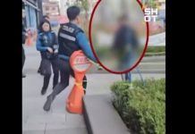 Пьяный россиянин напал с тесаком на полицию в Корее
