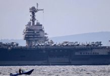 Авианосец USS Gerald Ford приближается к берегам Венесуэлы