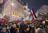 Языковой вопрос всплыл на митинге в Латвии