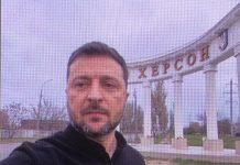 Сенатор Кастюкевич: видно невооруженным глазом, Зеленскому в подконтрольном ВСУ Херсоне было страшно