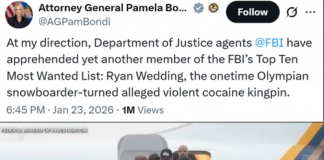 Личная победа ФБР: арестован наркобарон из списка самых разыскиваемых, бывший олимпиец