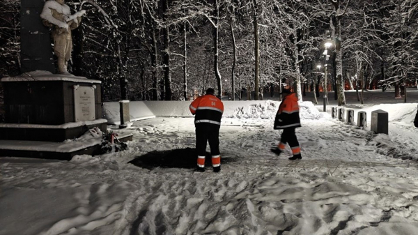 В петербургском Красном Селе двое мальчишек затушили Вечный огонь