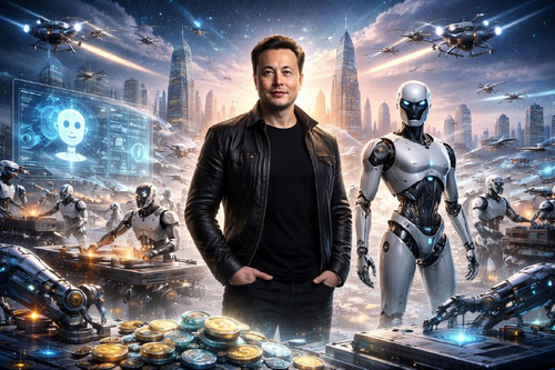 Конец эпохи труда: Илон Маск спрогнозировал всеобщий высокий доход на фоне тотальной роботизации