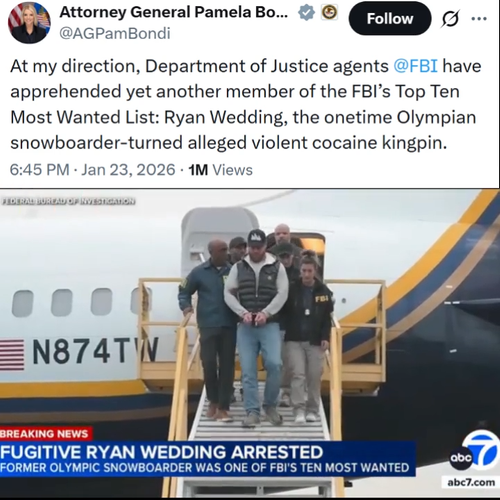 Личная победа ФБР: арестован наркобарон из списка самых разыскиваемых, бывший олимпиец Личная победа ФБР: арестован наркобарон из списка самых разыскиваемых, бывший олимпиец