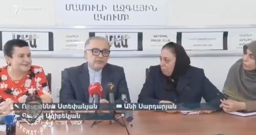 Посол Ирана в Армении вывел журналистку Радио Свобода* с пресс-конференции