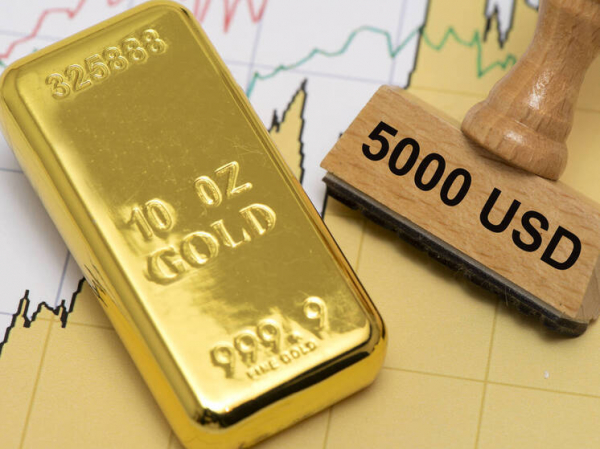 Стоимость золота побила очередной рекорд