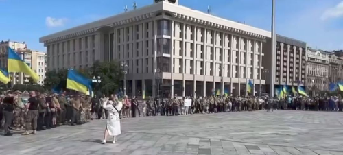 В центре Киева прошла акция протеста, подавленная полицией