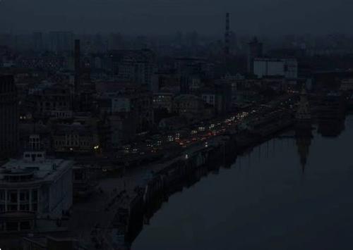 В Киеве почти тотальный блэкаут