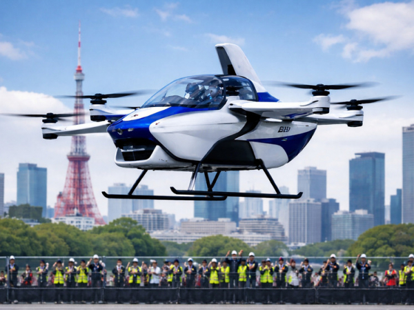 В Токио испытали прототип «летающего автомобиля»