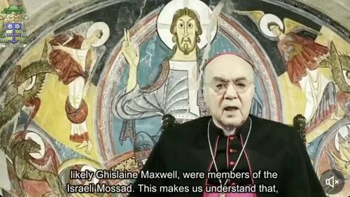 Вигано заявил о связях Эпштейна с «Моссадом»  и шантаже мировых лидеров